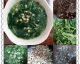 Hình bước làm 5 của món Canh hến rau muống