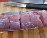 Foto del paso 2 de la receta Solomillo de cerdo con rulo de cabra en airfryer