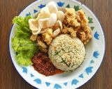 Foto langkah ke 4 dari resep Nasi Daun Jeruk.