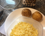 Foto del paso 1 de la receta: Frittata de papa 🥔: Desayuno Fit : para acompañar la proteína (Huevos)
