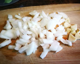 Foto del paso 1 de la receta: Sopa de judías verdes con jamón curado
