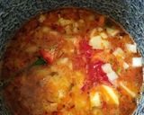 Zöldséges laska gomba leves recept fázis 2 fotója