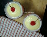 Foto langkah ke 8 dari resep Milky dragon fruit pudding with vanilla vla.
