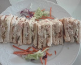 Foto del paso 2 de la receta: Sándwich o sangui vegetal con queso