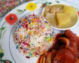 Gambar langkah 6 resipi Nasi hujan panas merdeka #ChefZam.