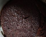 A picture of step 3 of Oreo Cake with Ganache.