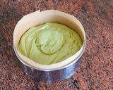 Une image de l'étape 12 de La recette du gâteau au chocolat matcha.