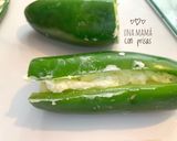 Foto del paso 2 de la receta: Jalapeños rellenos en Air Fryer, freidora de aire, horno y sartén