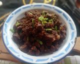 Foto langkah ke 6 dari resep Tumis Jantung Sapi Pedas Manis.