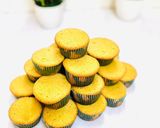 A picture of step 5 of 50pcs vanilla cupcakes.