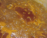 A picture of step 4 of Spaghetti with beans.