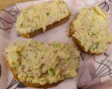 Sonkás melegszendvicskrém 🍞🥪🧄🧀 recept fázis 3 fotója