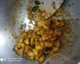 राजस्थानी स्टफ दाल -बाटी(बिना ओवन और बाटी कूकर के)साथ लहसुन चटनी रेसिपी चरण 4 फोटो