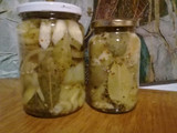 Berenjenas en aceite. Conserva