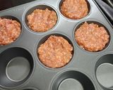 Foto del paso 1 de la receta: Budincitos de carne con papitas rústicas