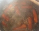 A picture of step 2 of Sticky Carrots, or...Carrots on steroids.