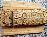 Foto del paso 5 de la receta: Budín integral de frutos rojos y banana