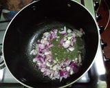 A picture of step 1 of Lentils stew (kamande).