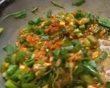 A picture of step 3 of Spring onion potato curry.