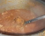 A picture of step 3 of Gosht ka salan.