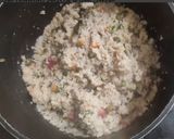 A picture of step 6 of Proso millet khichdi.