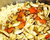 A picture of step 8 of Arroz con pechuga de pollo.