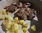 Foto langkah ke 2 dari resep Ati Kentang Sambal Ijo.