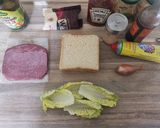 Une image de l'étape 1 de Sandwich au Roti de Bœuf.