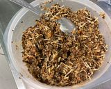 Une image de l'étape 6 de Pain de viande à la quinoa, œufs et emmental.