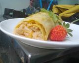 Foto langkah ke 7 dari resep Fried Rice Wrap Egg.