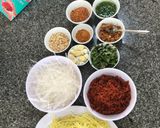 Hình bước làm 2 của món Bánh tráng trộn