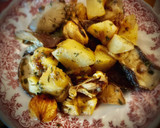 Foto del paso 5 de la receta: Wok de setas con patatas y castañas a la mostaza