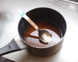 A picture of step 4 of Mitarashi Dango with tofu.