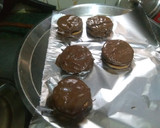 A picture of step 8 of Dates biscuit delight.