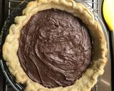 A picture of step 1 of Black Bottom Banana Cream Pie.