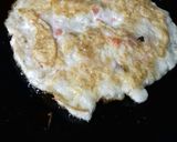 A picture of step 4 of Yolkless fry Egg for heart patient.