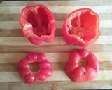 Foto del paso 4 de la receta: Pimientos rellenos con arroz y maíz