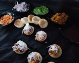 A picture of step 15 of Aalu puri.
