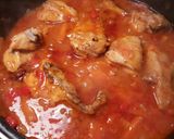 Foto del paso 15 de la receta: Pollo estofado en salsa de zanahorias