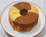 Foto langkah ke 12 dari resep Marble Chiffon Cake.