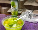 Foto langkah ke 3 dari resep Es Melon Marjan.