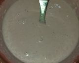A picture of step 2 of Purple pancakes #4weekschallenge #charityrecipe.