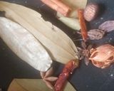 A picture of step 1 of Homemade Biryani masala.