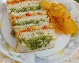 A picture of step 4 of Chattny sandwiches, tringal.
