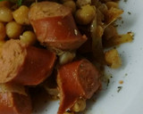 Foto del paso 8 de la receta: Garbanzos con Salchichas Frankfurt