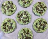 Une image de l'étape 4 de Galettes de brocolis et graines de courge.