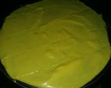 A picture of step 2 of Mango stuffed khandvi.