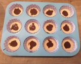 Une image de l'étape 6 de Muffins Zébrés Chocolat/Vanille.