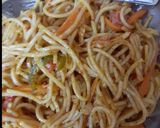 A picture of step 9 of Mix veg noodles.