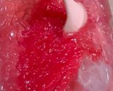 Foto langkah ke 4 dari resep Strawberry Sago Jelly.